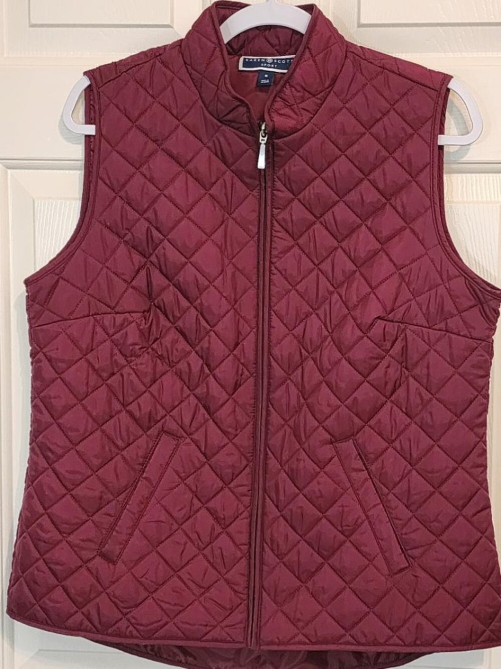 Karen Scott Sport Women's Quilted Puffer Vest